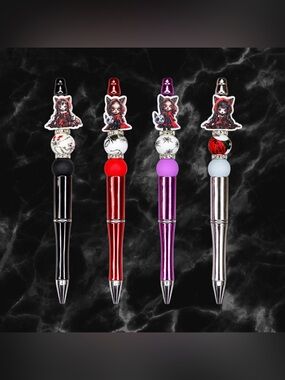 Gothic Beaded Ballpoint Pen’s 🖤Pick One🖤